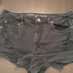 American Eagle Hi Rise Festival Shorts